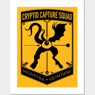 Cryptid Capture Squad Posters and Art